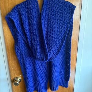 Women's Blue Knit Sweater